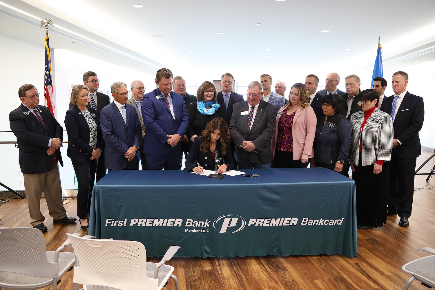 South Dakota Governor Noem signing bills for cyber research